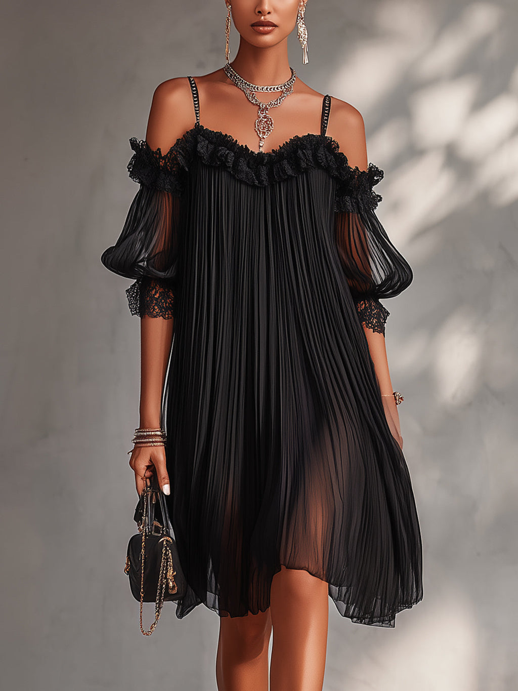 Vittoria | Mini-robe noire