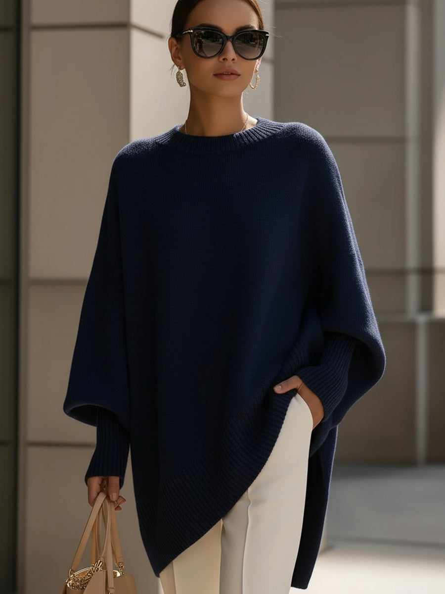 Pull sophistiqué en mélange de laine