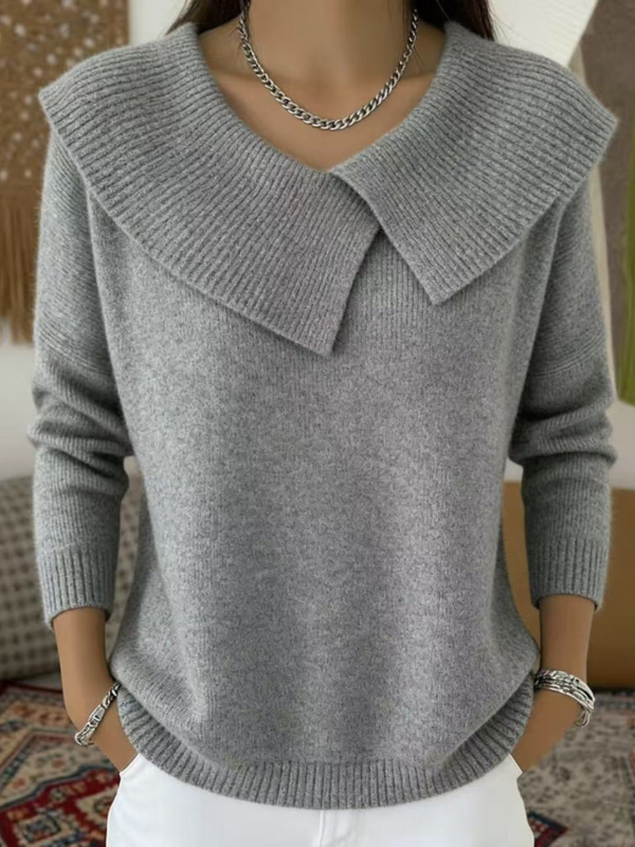 Lucia | Pull chaud à col doux