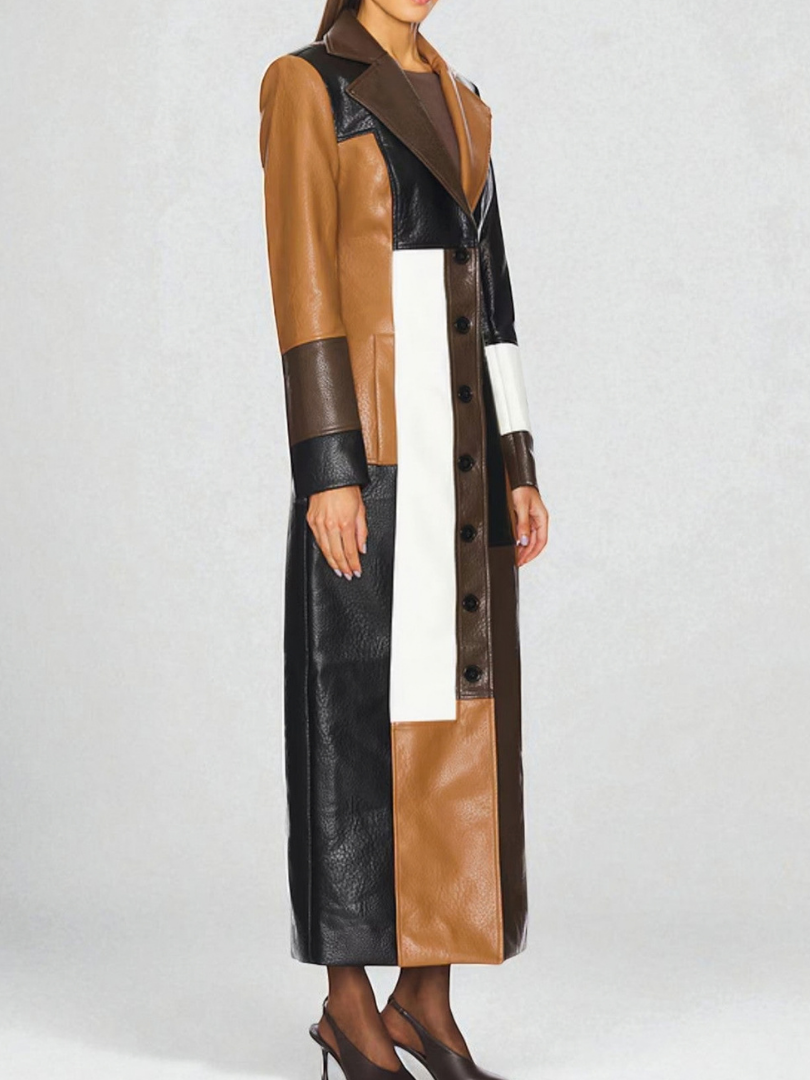 Allison | Manteau à imprimé mosaïque