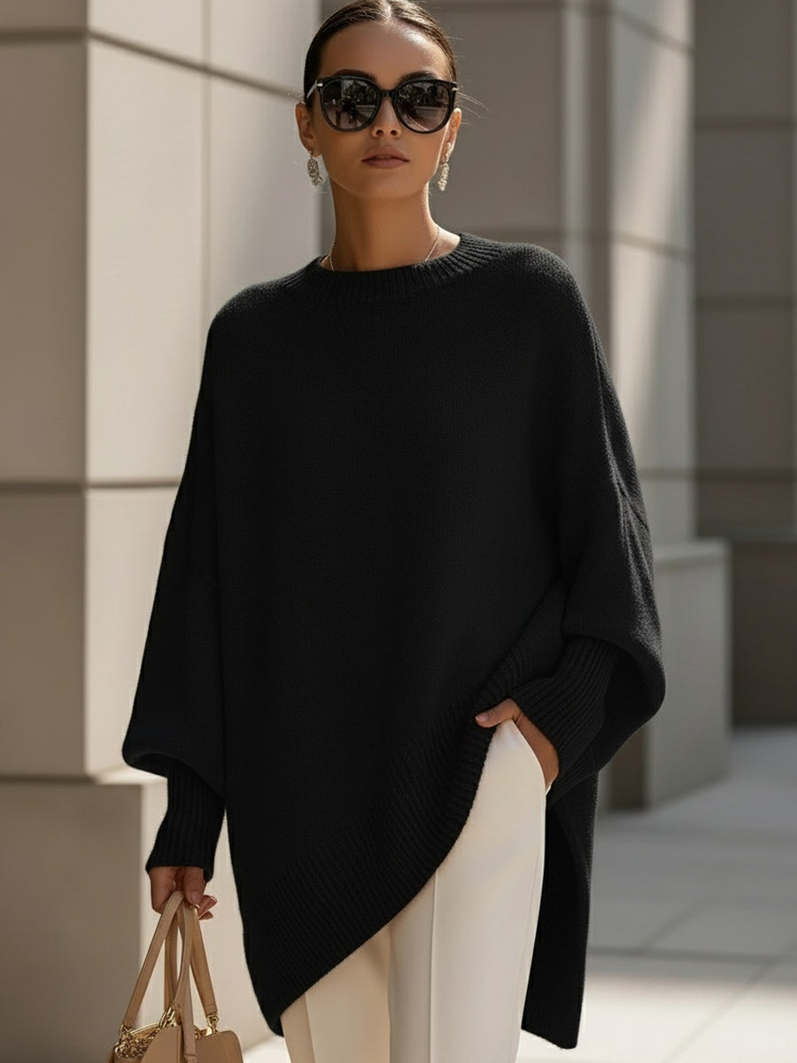 Pull sophistiqué en mélange de laine