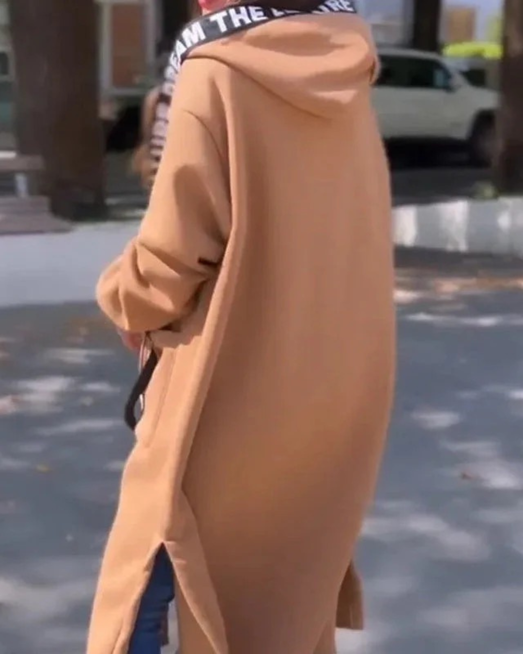 Marina | Veste longue à capuche