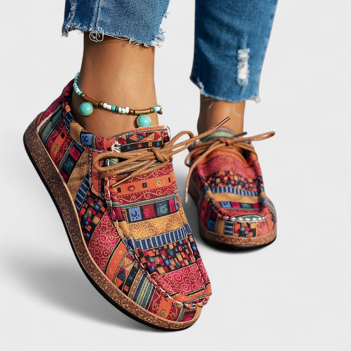 Seryphina | Chaussures basses confortables et colorées