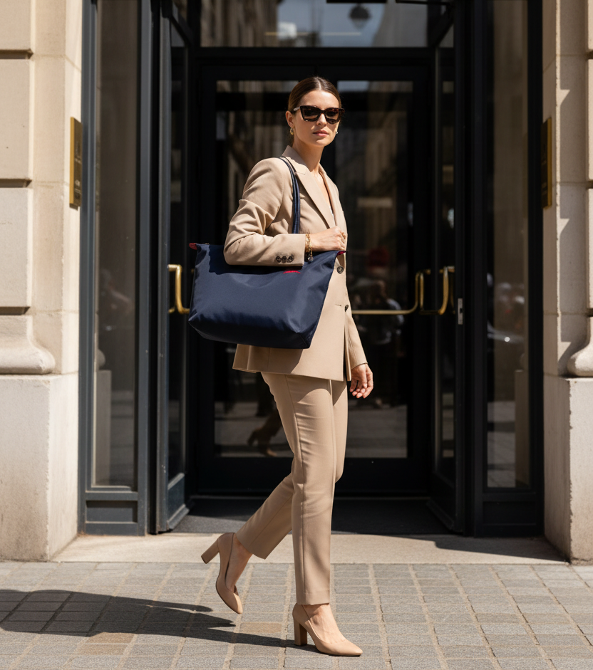GRAND SAC TOTE LONGCHAMP | MARINE