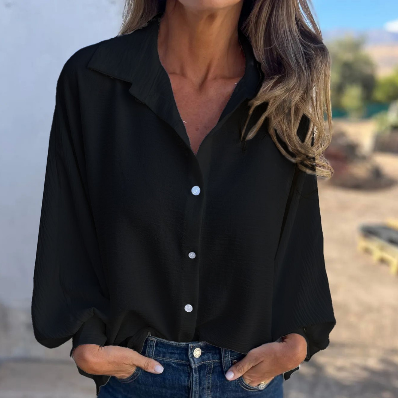 Hollynn | Blouse élégante à boutons