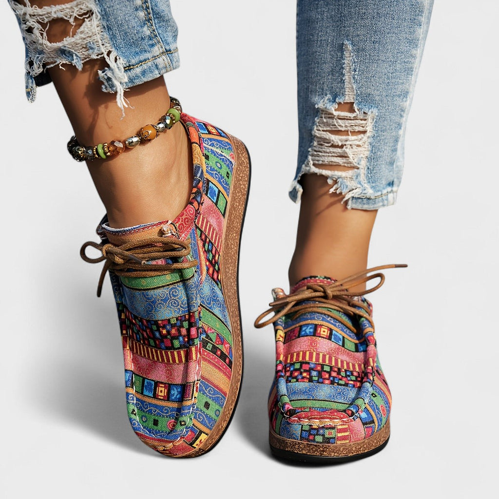 Seryphina | Chaussures basses confortables et colorées