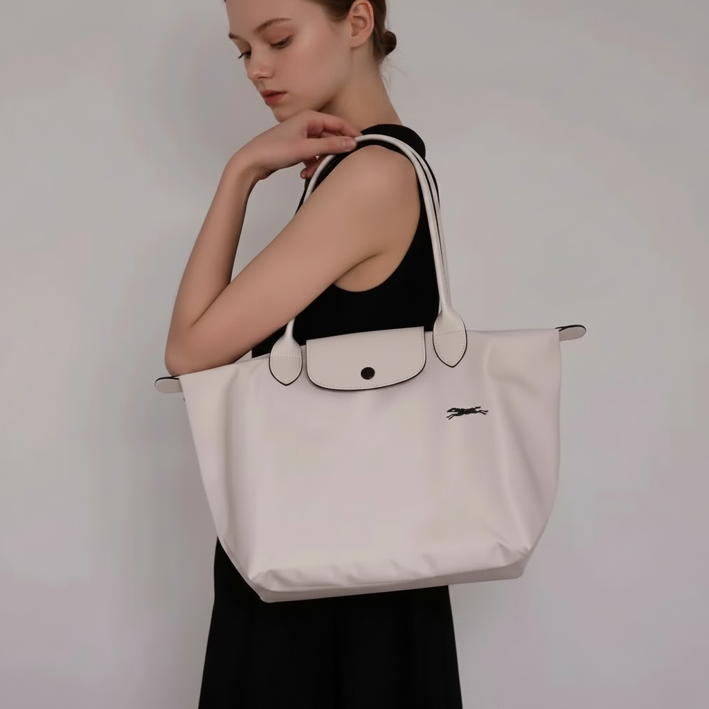 GRAND CABAS LONGCHAMP | BEIGE CLAIR